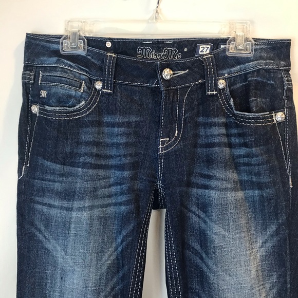 Miss Me Barely Boot Zebra Fleur de lis Pockets 27 - Picture 4 of 11